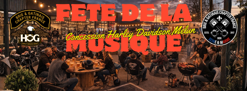 Fête de la Musique 2026 - Harley-Davidson Melun